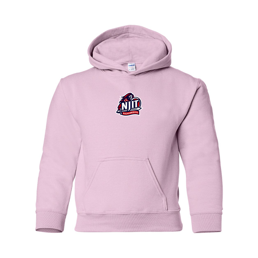 Youth NJIT Highlanders Logo Pullover Hoodie