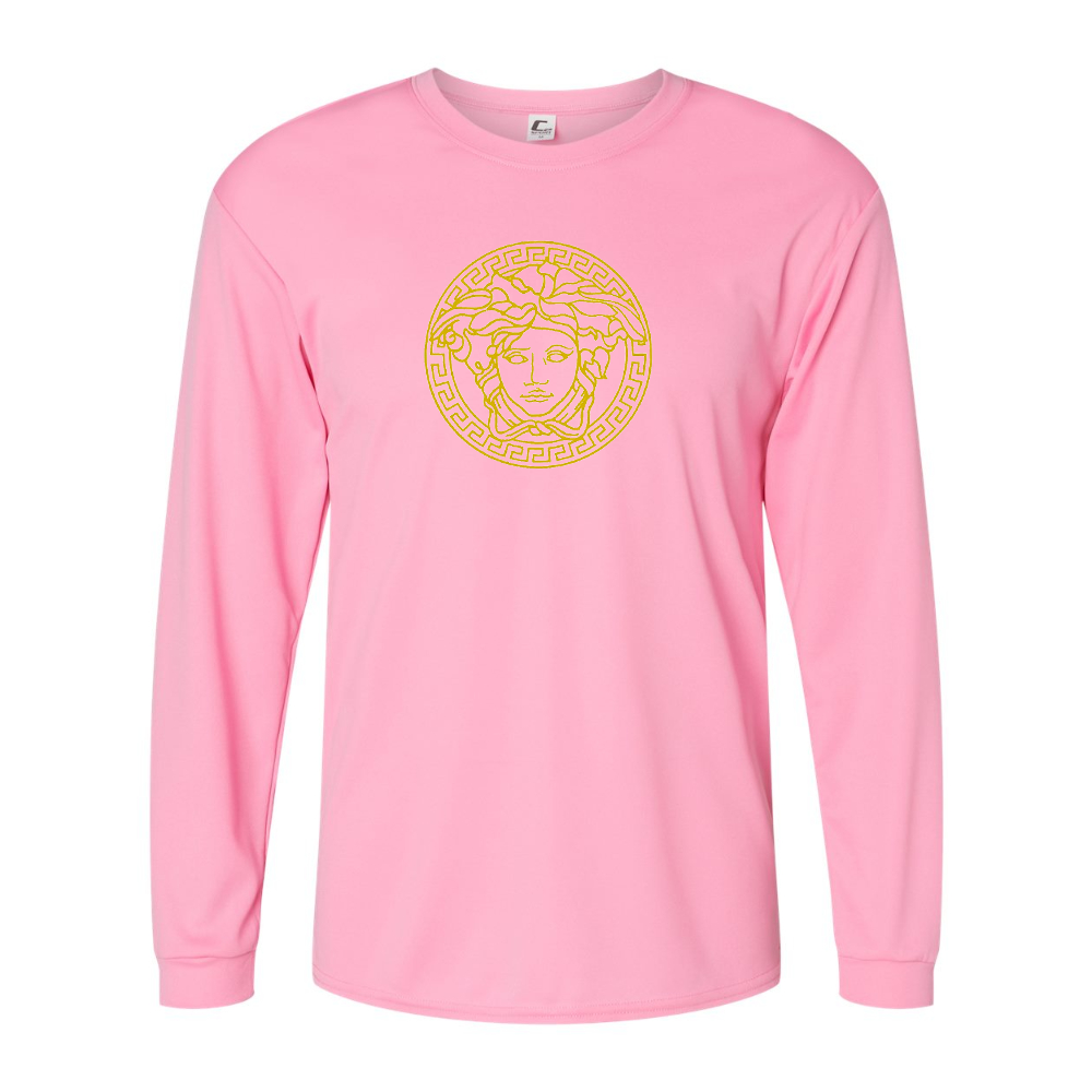 Men's  Versace Thumbnail Performance Long Sleeve T-Shirt
