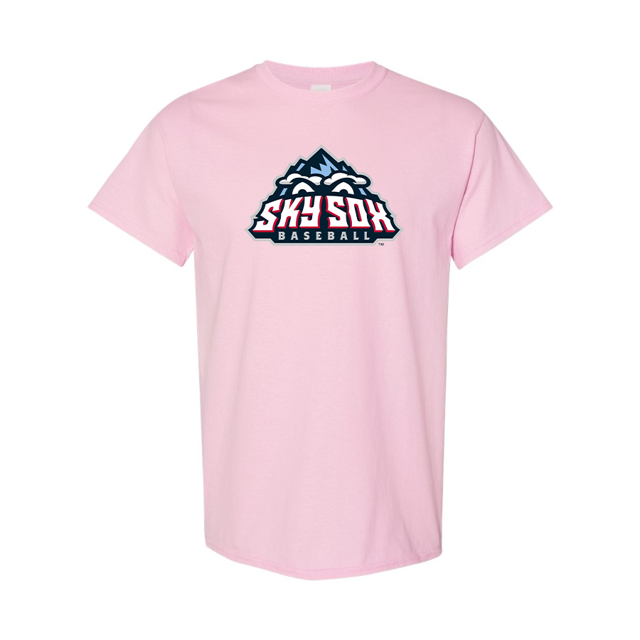 Men's Colorado Springs Sky Sox Logo Cotton T-Shirt