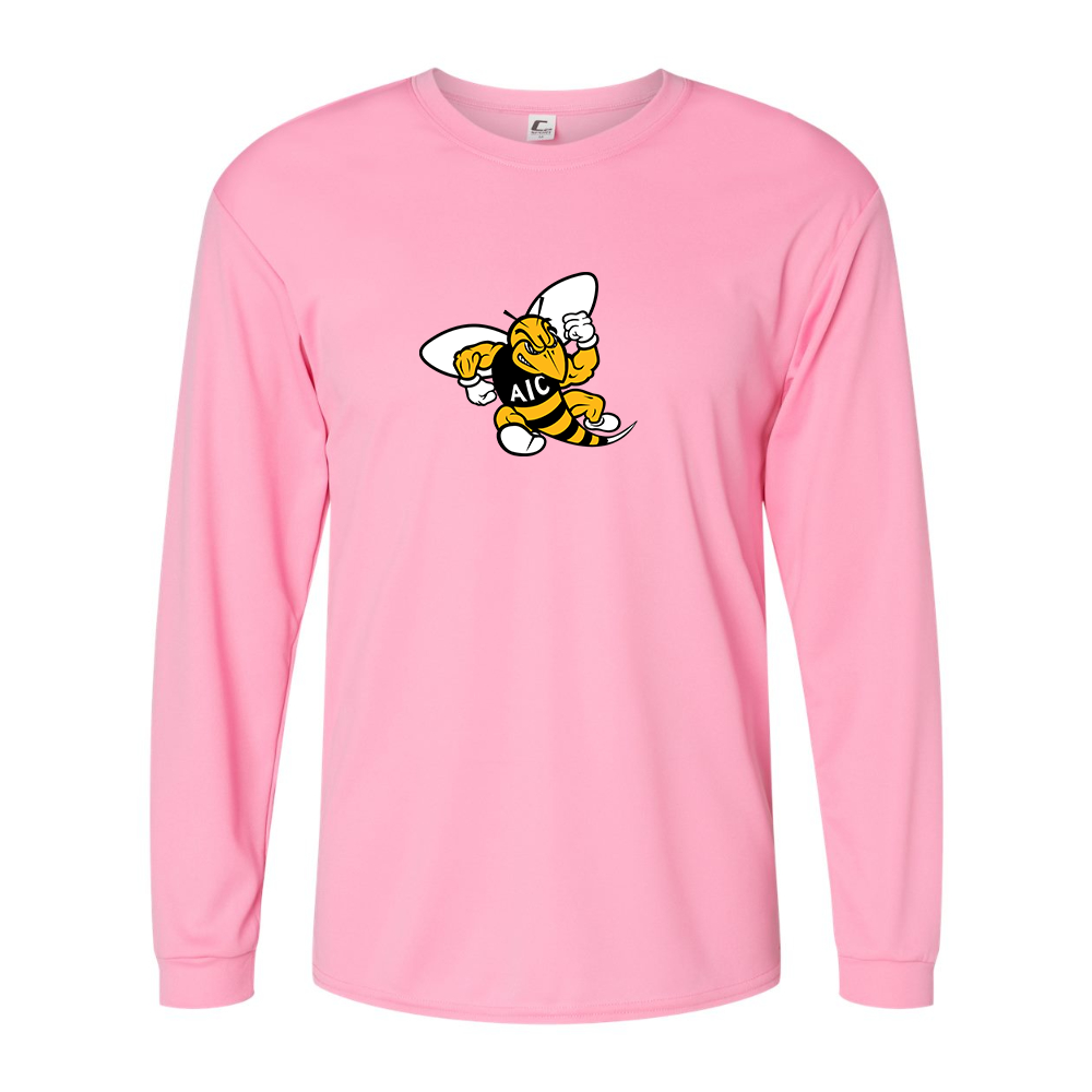 Men's AIC Yellow Jackets  Performance Long Sleeve T-Shirt
