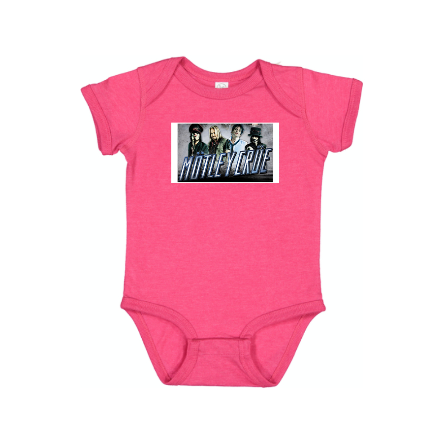 Motley Crue Logo Baby Onesie Romper