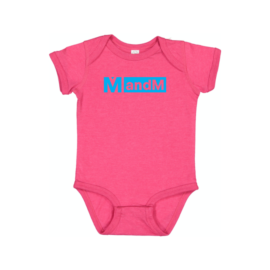 MandM Logo Baby Onesie Romper