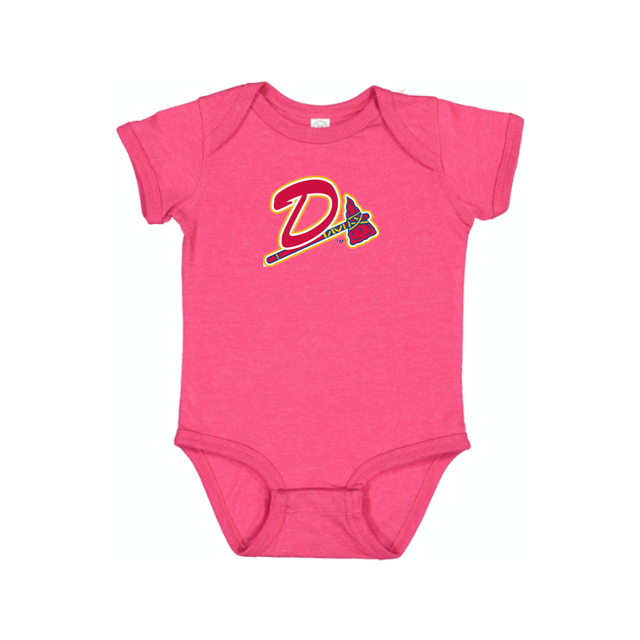 Danville Braves Logo Baby Onesie Romper