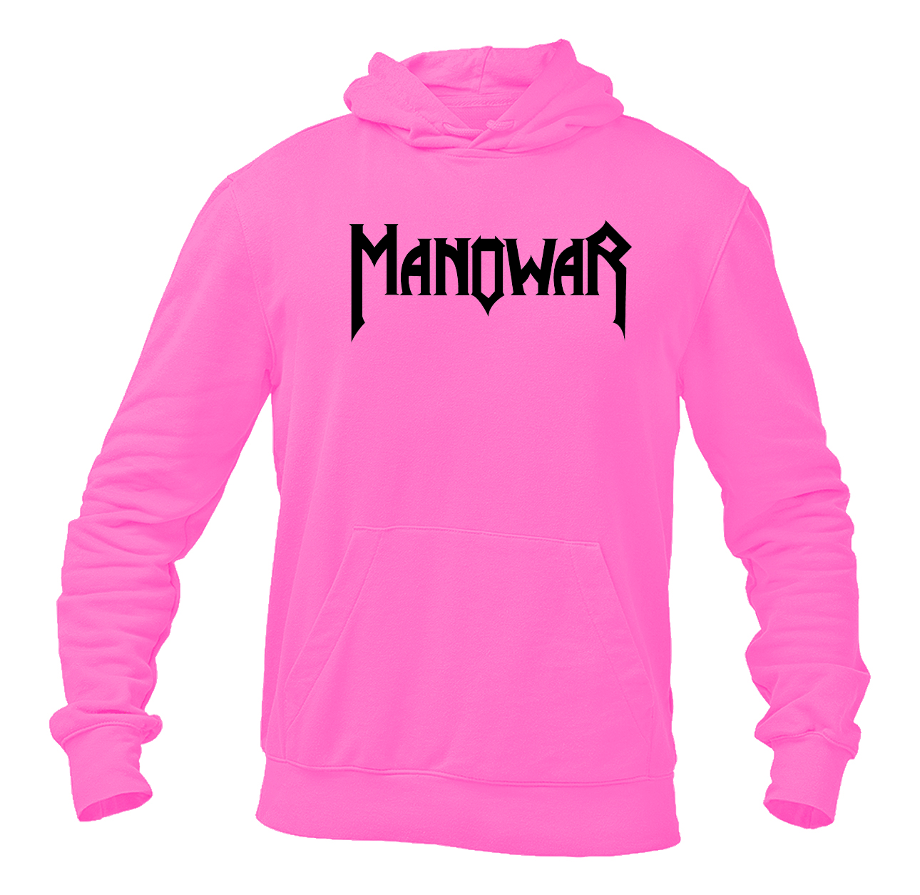 Men's Manowar Logo Pullover Hoodie