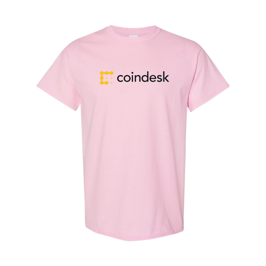 Men's CoinDesk  Logo Cotton T-Shirt