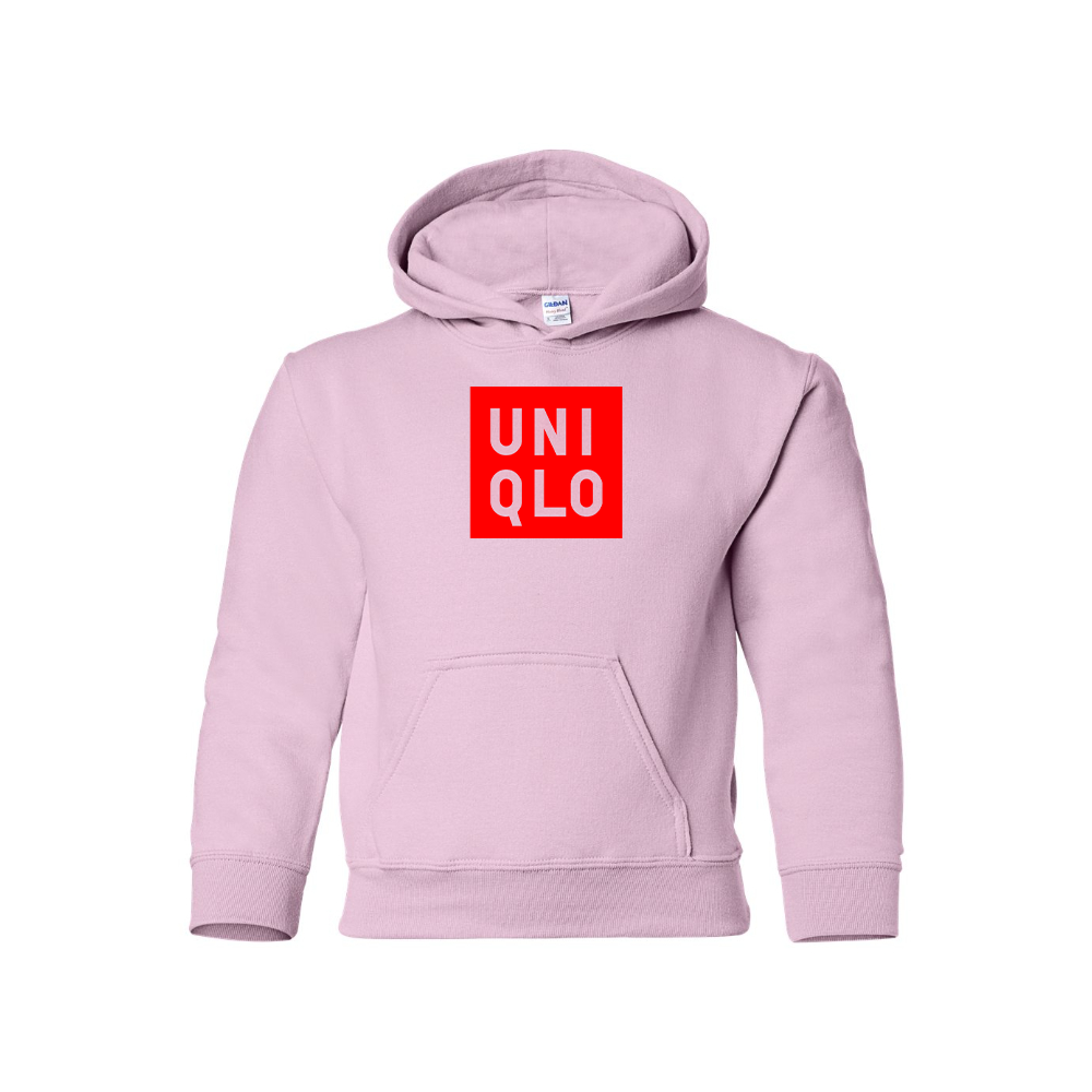 Youth Uniqlo Logo  Pullover Hoodie