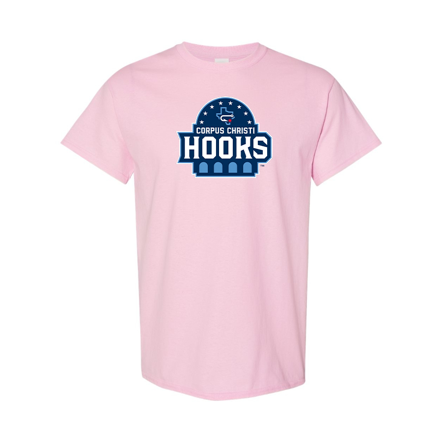 Men's Corpus Christi Hooks  Logo Cotton T-Shirt
