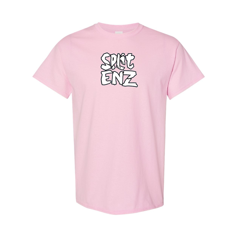 Men's Split Enz Logo Cotton T-Shirt