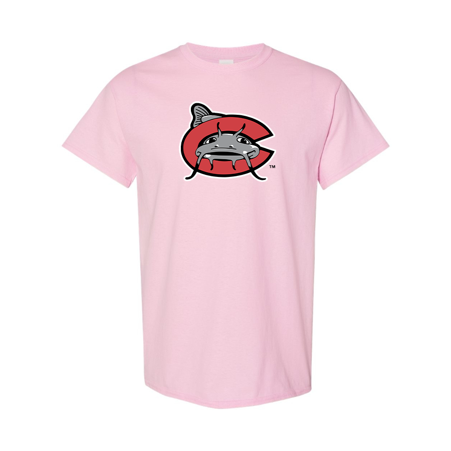 Men's Carolina Mudcats Logo Cotton T-Shirt