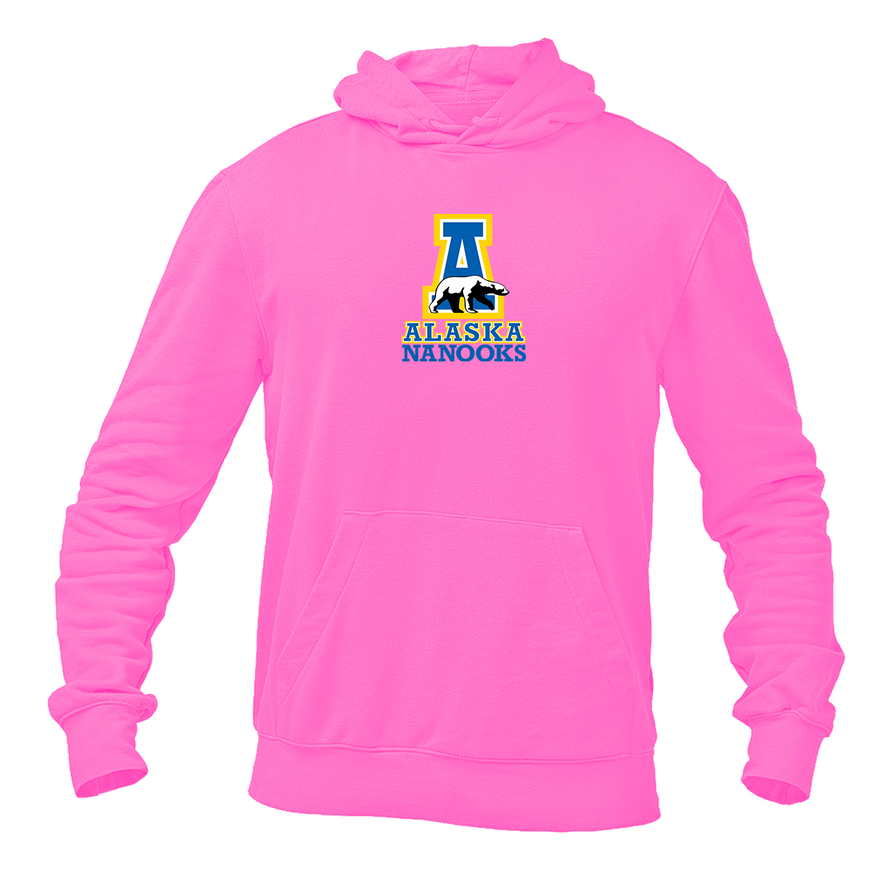 Men's Alaska Nanooks Softstyle Midweight Hooded Sweatshirt