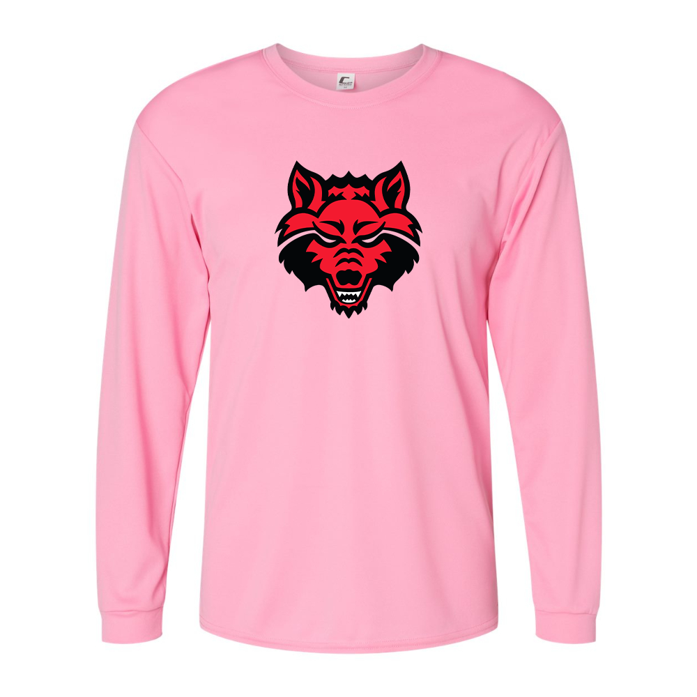 Men's Arkansas State Red Wolves Performance Long Sleeve T-Shirt