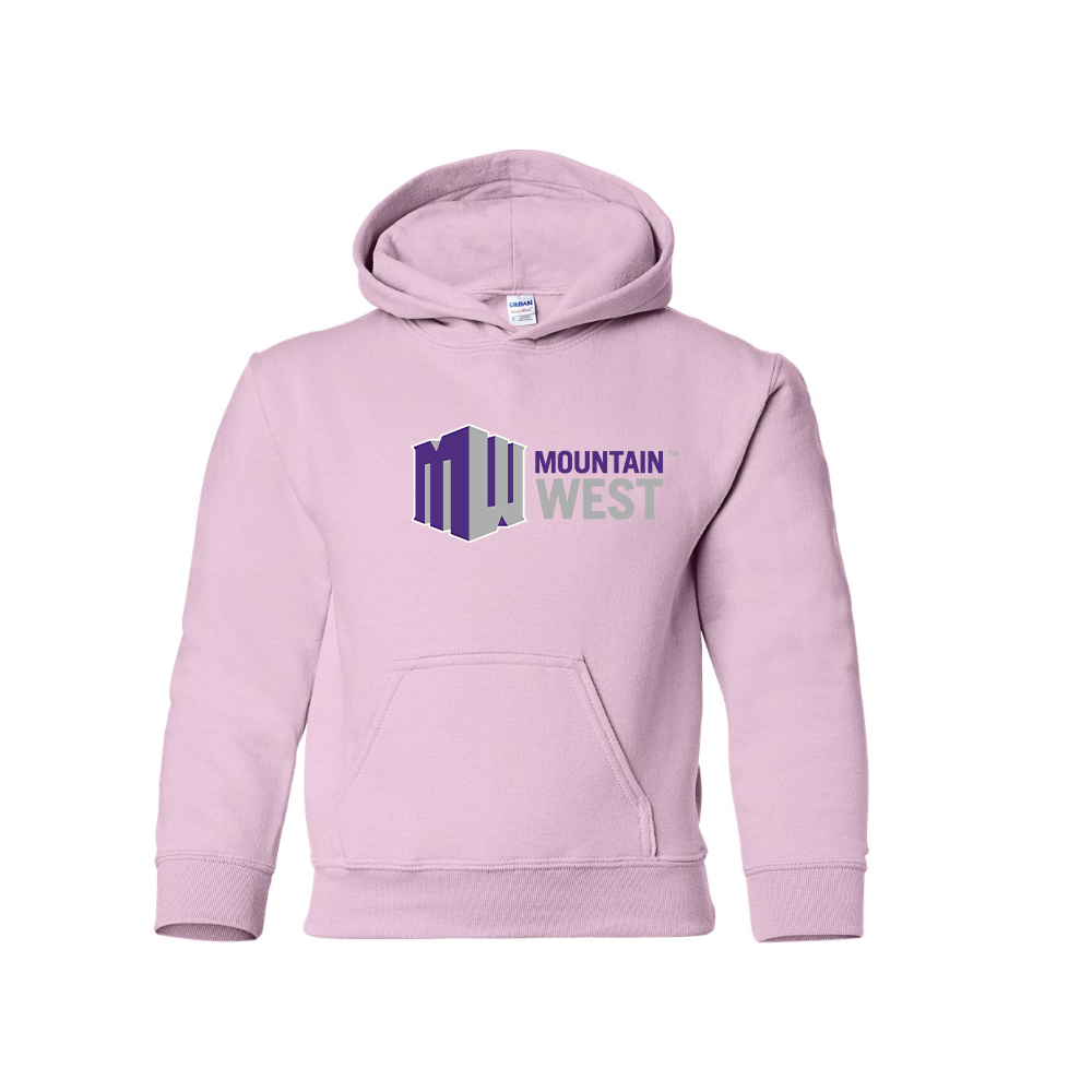 Youth Mountain West Conference  Logo Pullover Hoodie