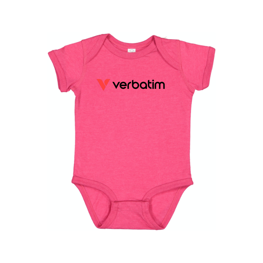 Verbatim Logo Baby Onesie Romper