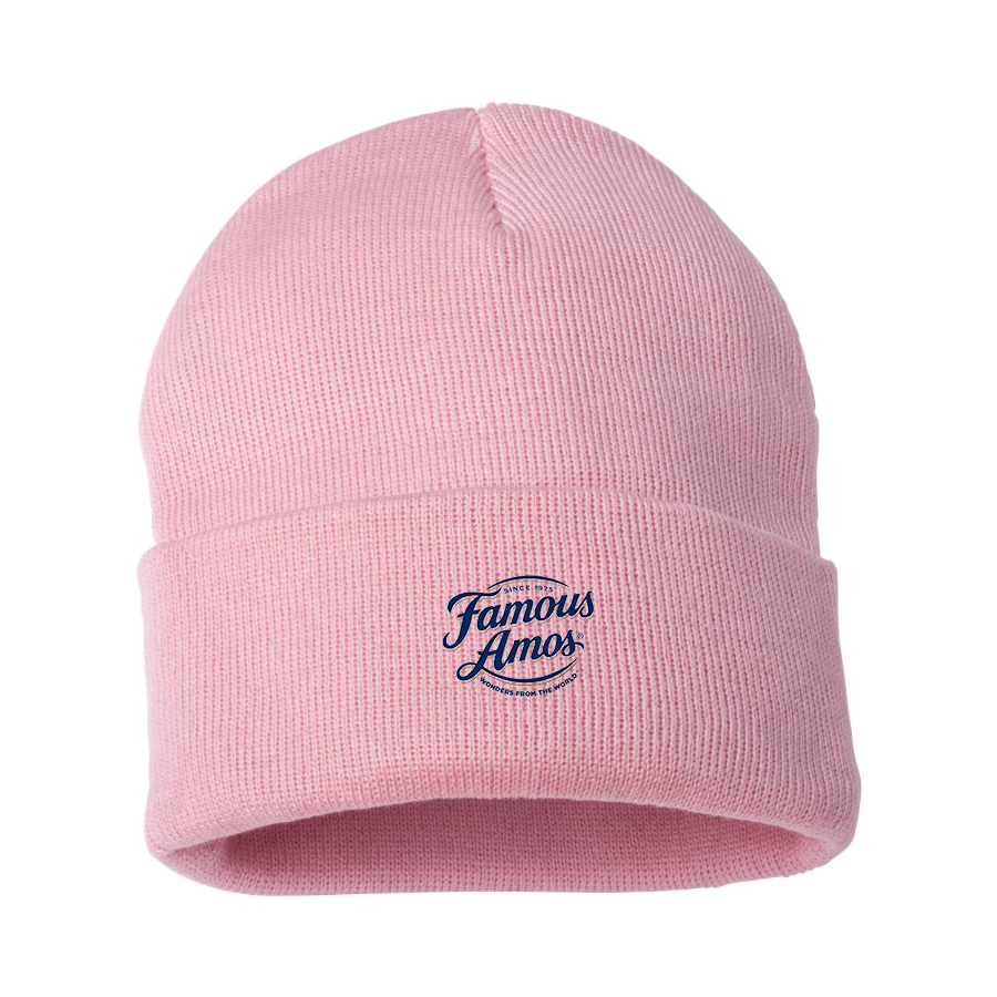 Famous Amos Logo Beanie Hat
