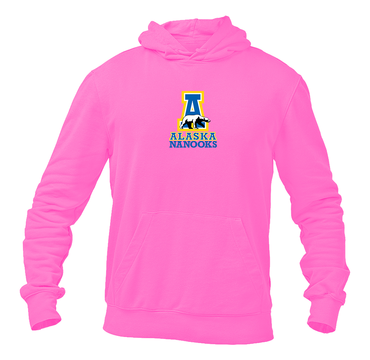Men's Alaska Nanooks Gildan  Heavy Blend Hooded Sweatshirt