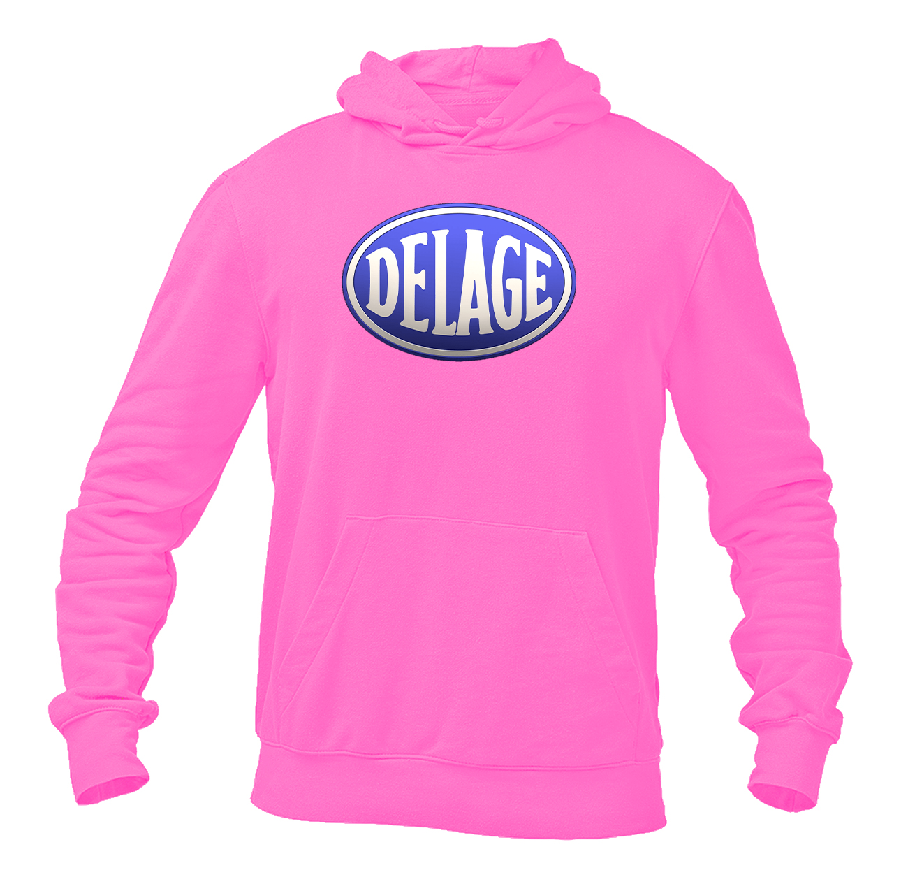 Men's Delage Logo Pullover Hoodie