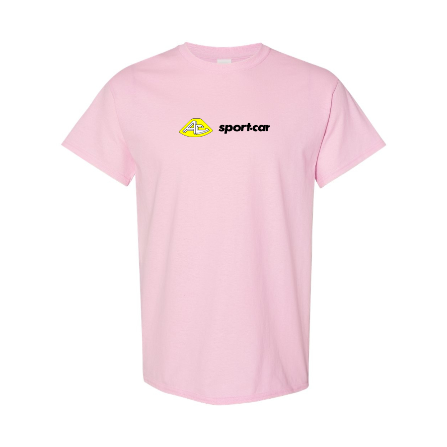 Men's AC Sport Car Logo Cotton T-Shirt