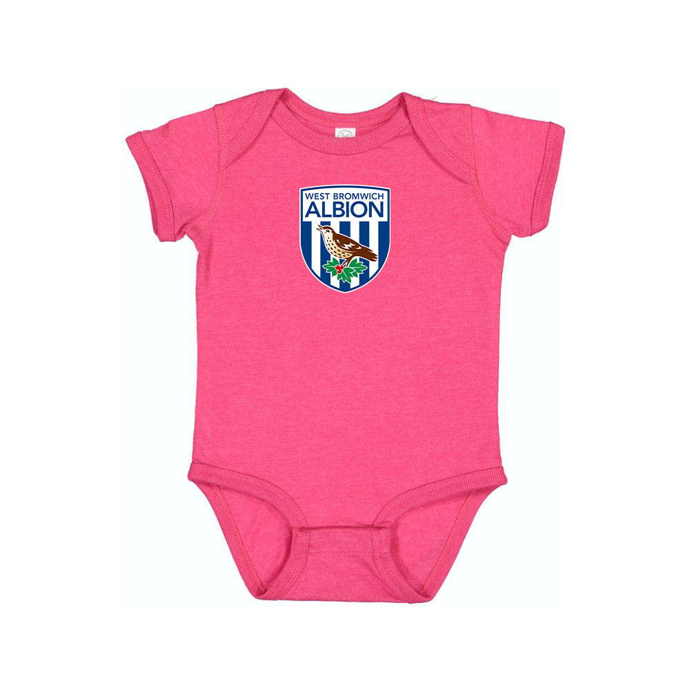 West Bromwich Albion Soccer Baby Onesie Romper