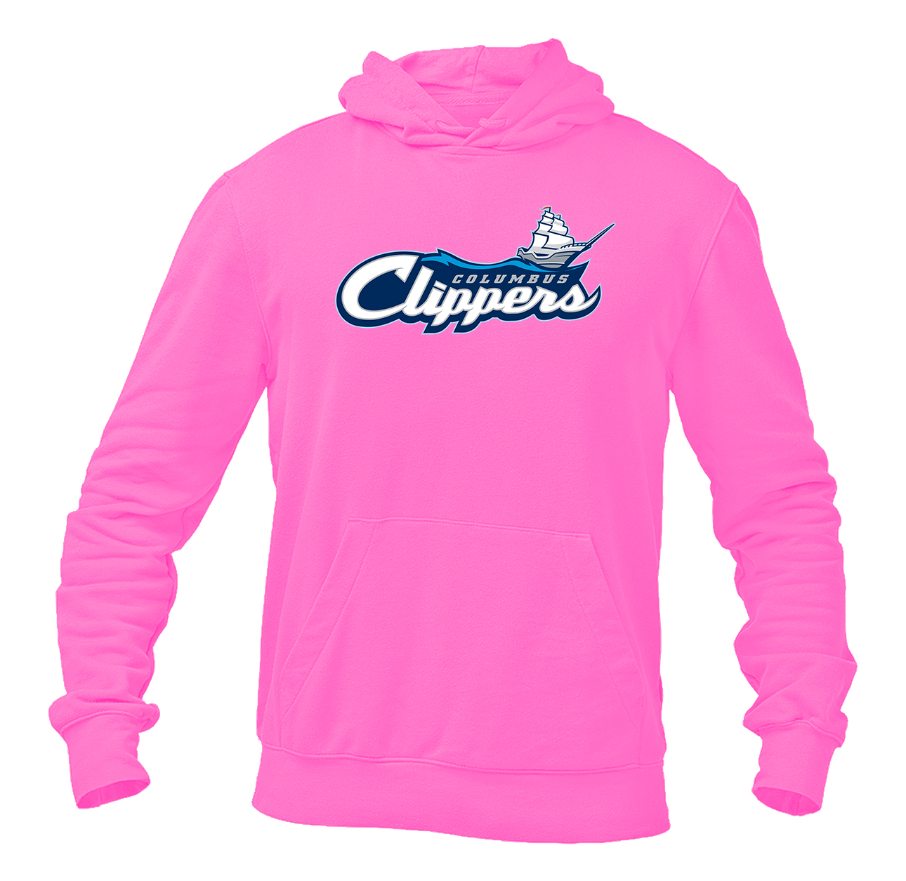 Men's Columbus Clippers Logo Pullover Hoodie