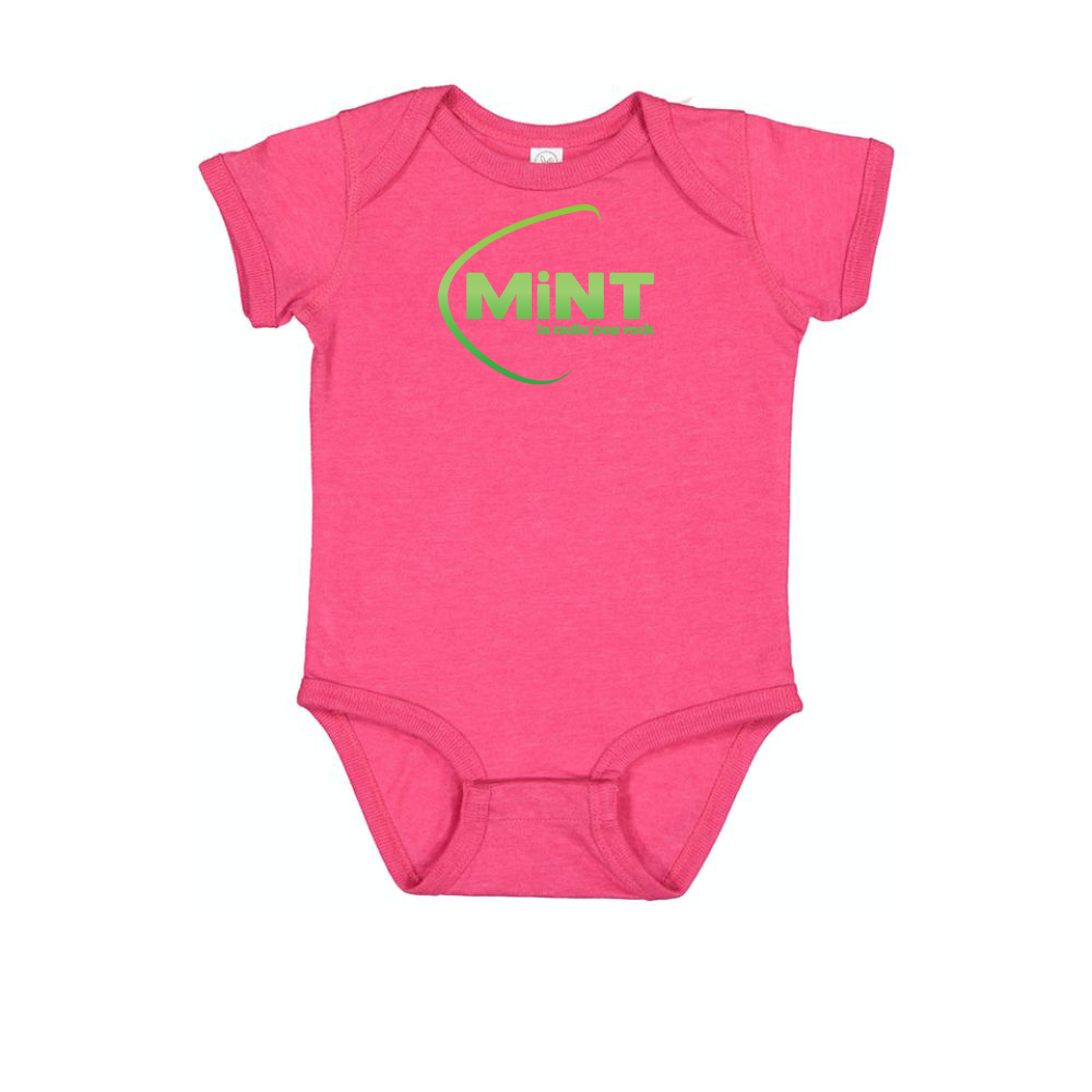 Mint Radio Logo Baby Onesie Romper