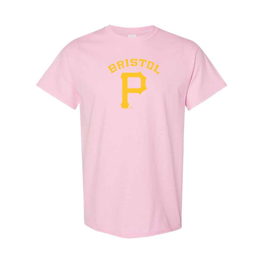 Men's Bristol Pirates  Logo Cotton T-Shirt
