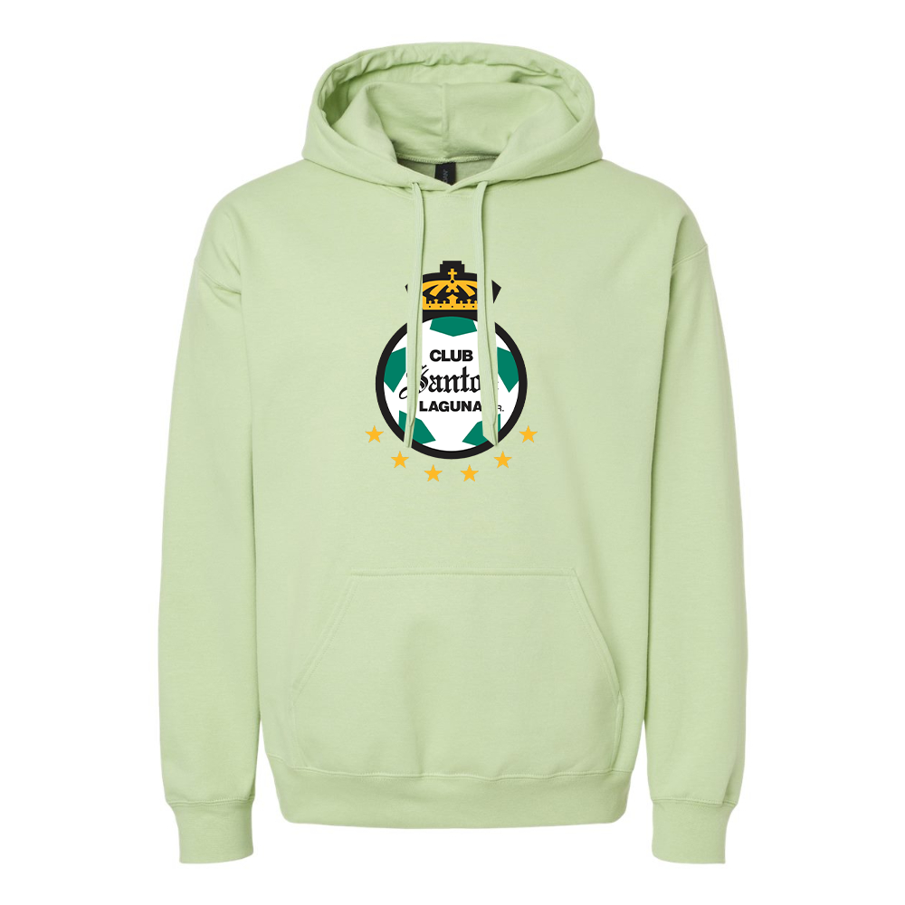 Men's Santos Laguna Soccer Softstyle Midweight Hooded Sweatshirt