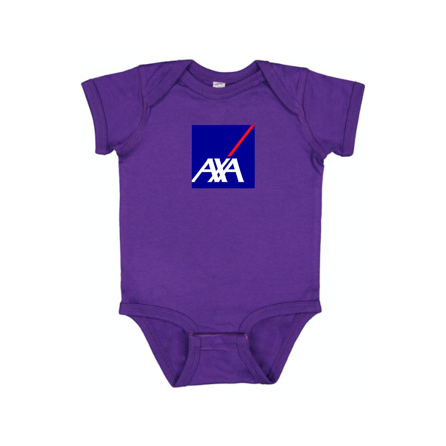 Axa Logo Baby Onesie Romper