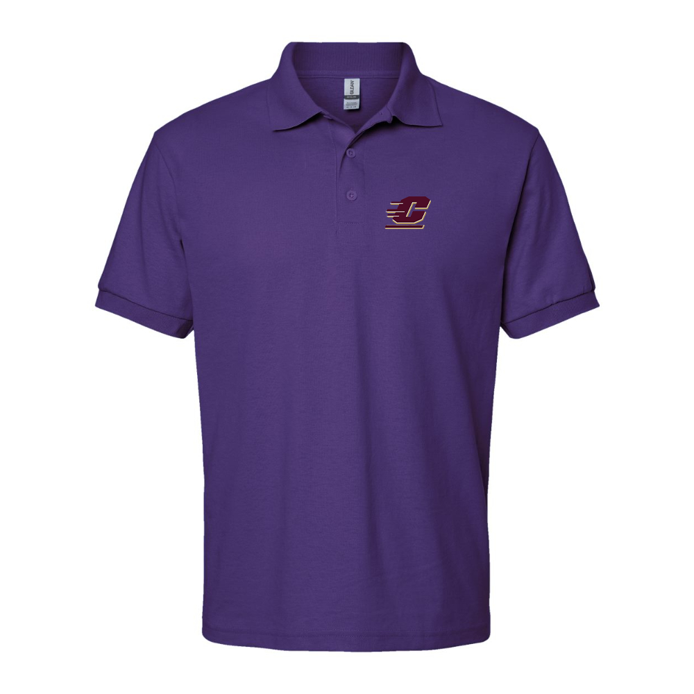 Men's Central Michigan Chippewas   Dry Blend Jersey Polo