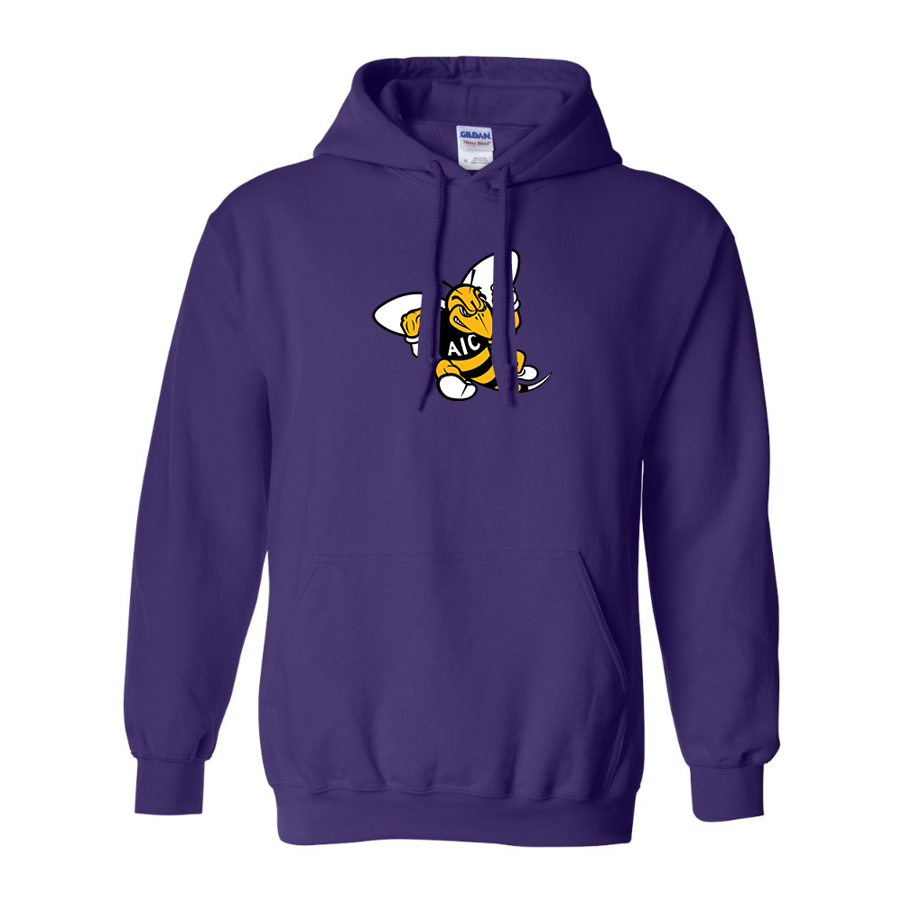 Men's AIC Yellow Jackets  Gildan  Heavy Blend Hooded Sweatshirt