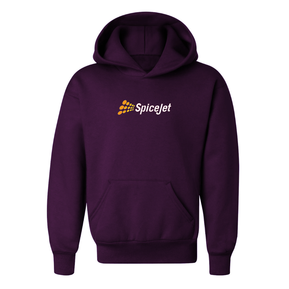 Youth SpiceJet Logo Pullover Hoodie
