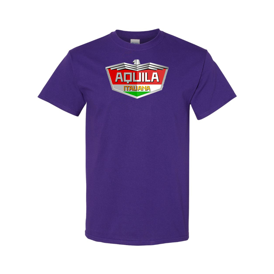 Men's Aquila Italiana  Logo Cotton T-Shirt