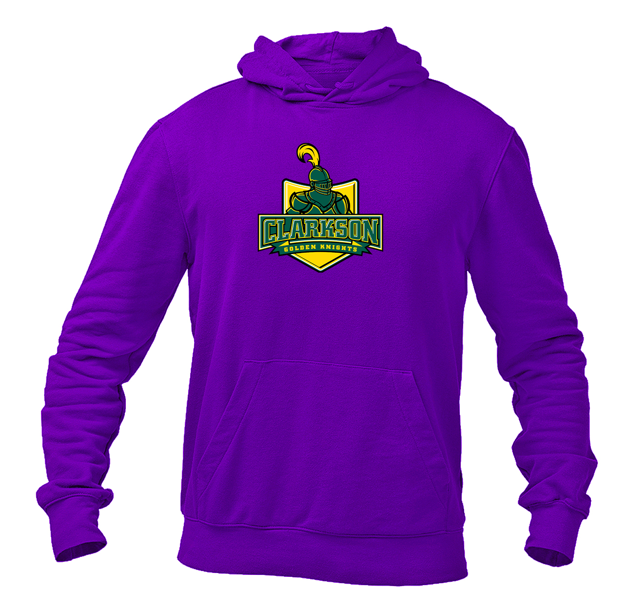 Men's Clarkson Golden Knights Heavy Blend Hooded Sweatshirt