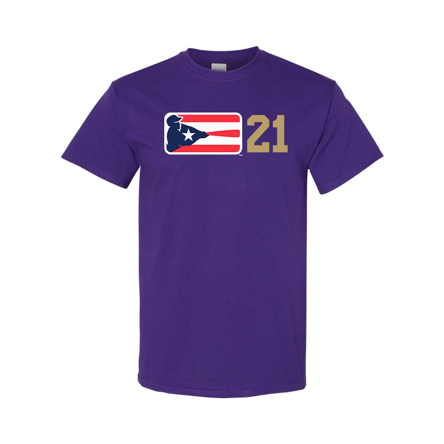Men's  Liga de Beisbol Profesional Roberto Clemente Logo Cotton T-Shirt