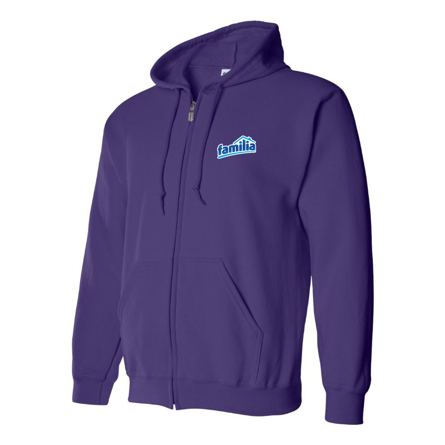 Men's Familia Logo Zipper Hoodie