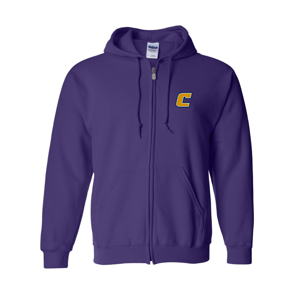 Men's  Chattanooga Mocs Gildan  Heavy Blend Full Zip Hooded Sweatshirt