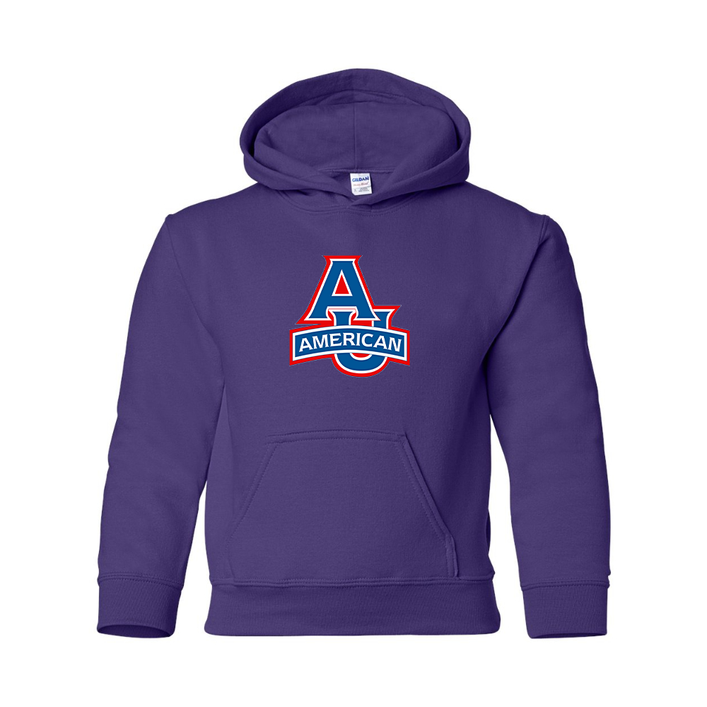 Youth   American Eagles   Gildan Heavy Blend  Hooded Sweatshirt