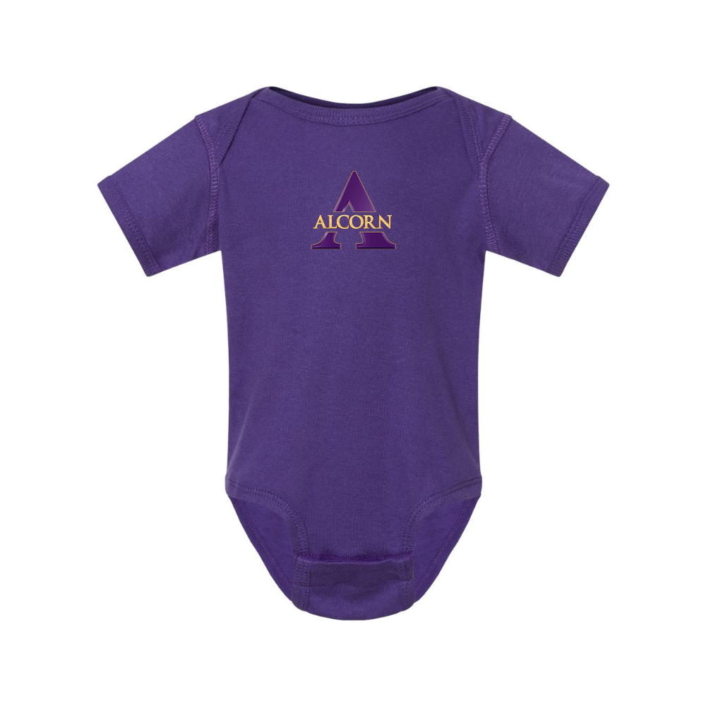 Alcorn State Braves Rabbit Skins Infant Baby Rib Bodysuit