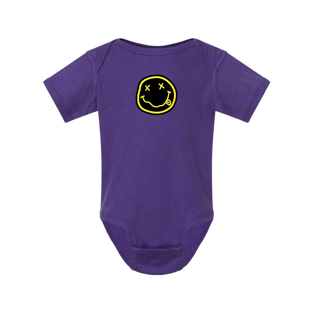 Nirvana Yellow and Black Face Rabbit Skins Infant Baby Rib Bodysuit