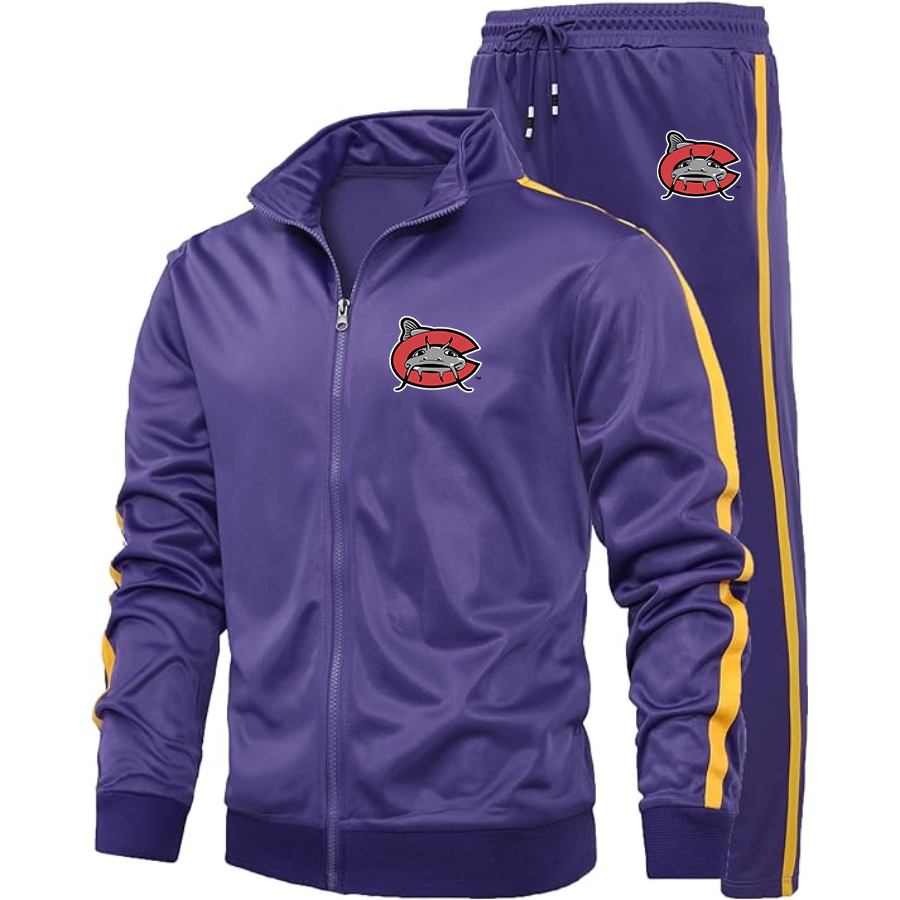 Men's Carolina Mudcats Logo Dri-Fit TrackSuit