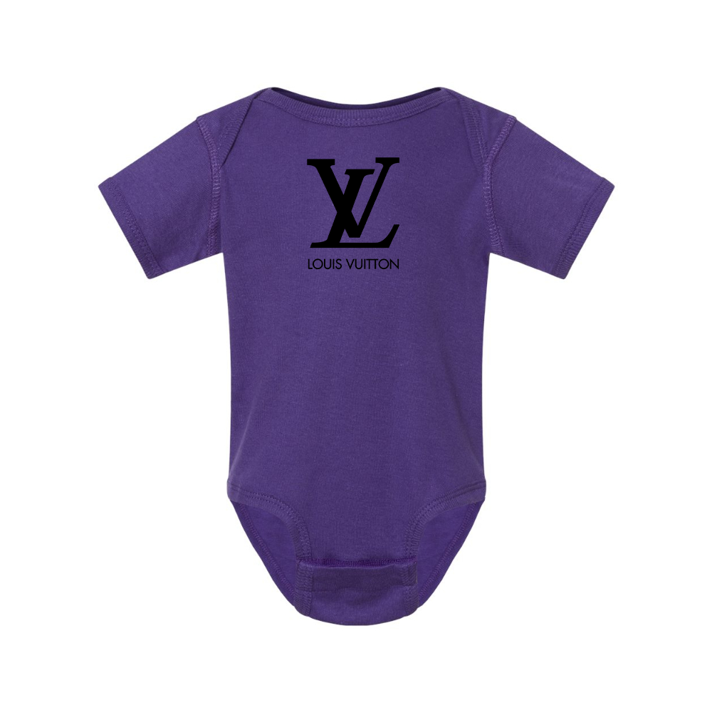 Louis Vuitton Rabbit Skins Infant Baby Rib Bodysuit