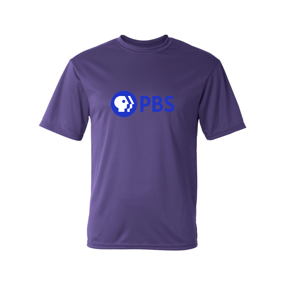 Men's  PBS Blue Performance T-Shirt