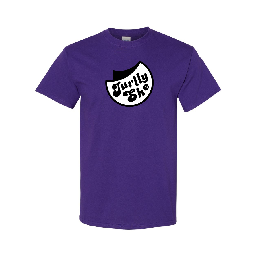 Men's Jurllyshe Logo Cotton T-Shirt