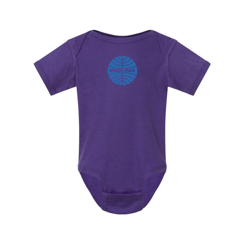 Pan Am  Rabbit Skins Infant Baby Rib Bodysuit