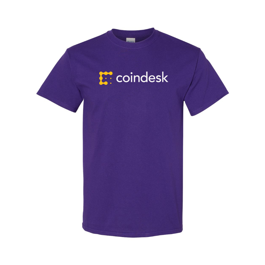 Men's CoinDesk  Logo Cotton T-Shirt
