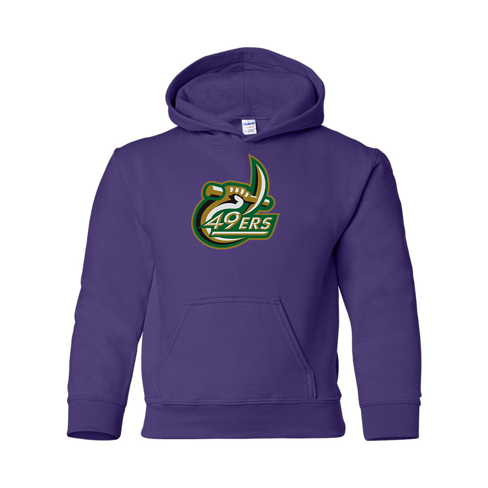 Youth  Charlotte 49ers Gildan Heavy Blend  Hooded Sweatshirt