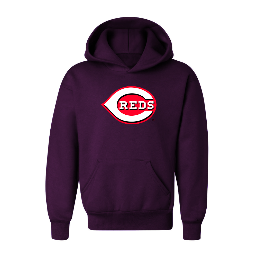Youth Cincinnati Reds Pullover Hoodie