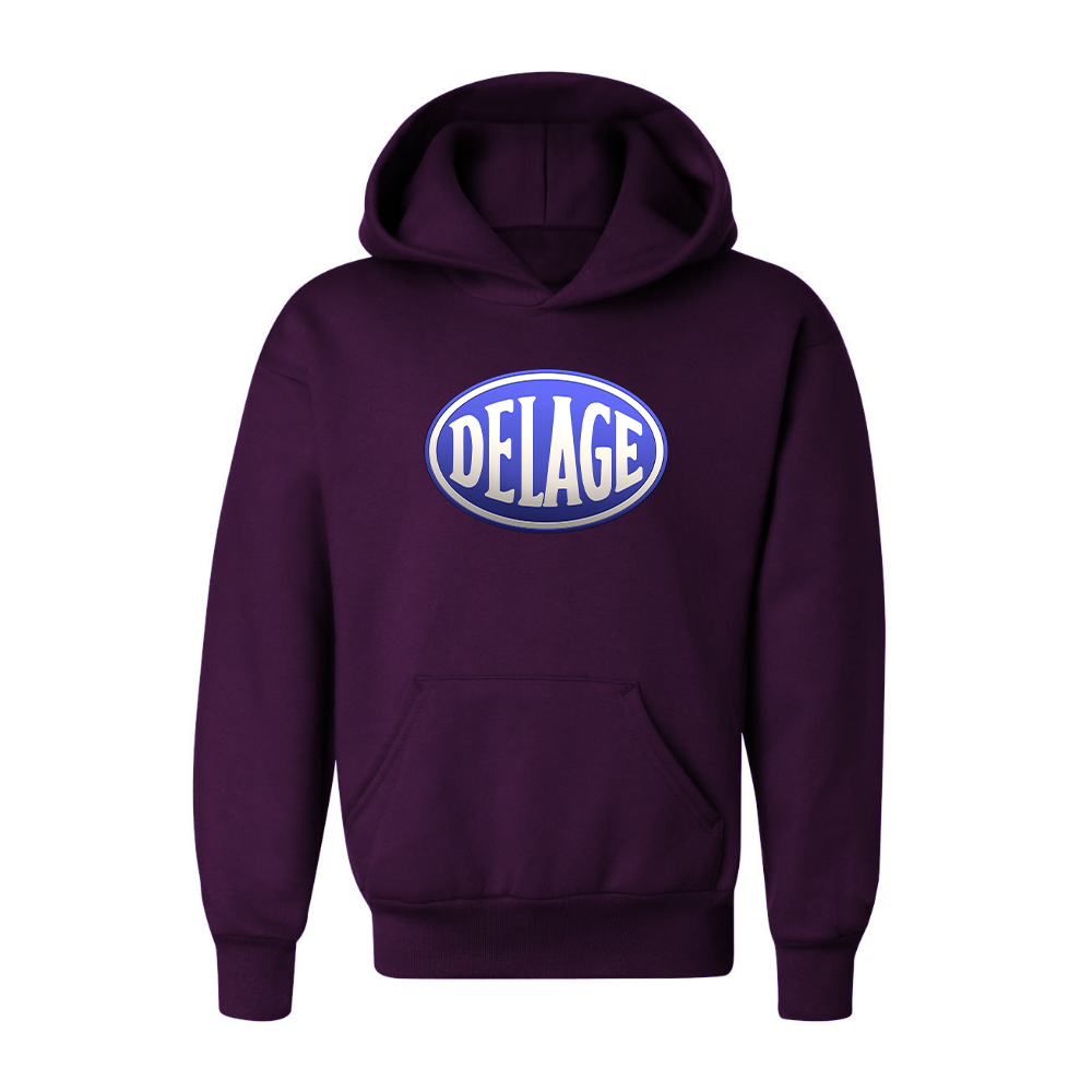 Youth Delage Logo  Pullover Hoodie