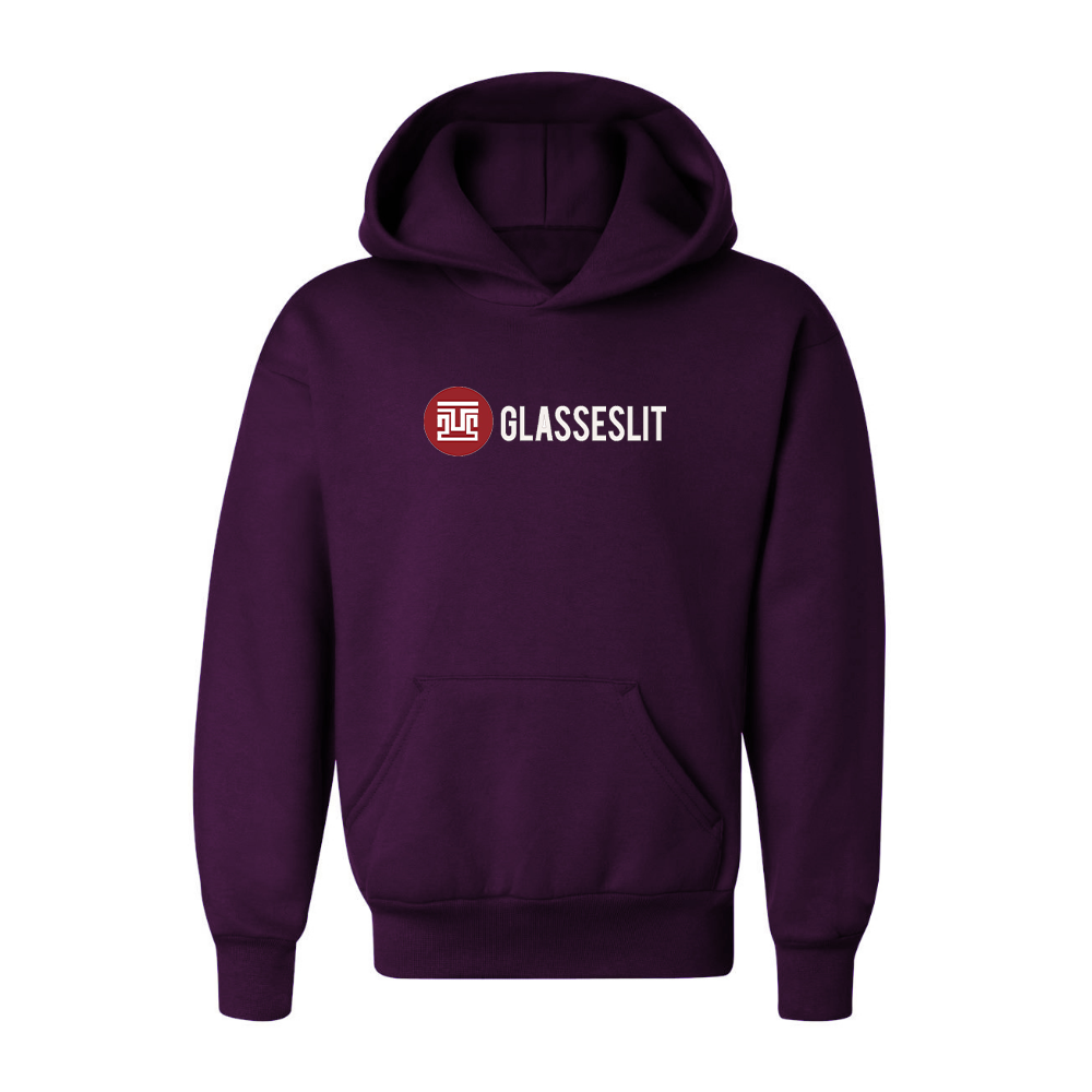 Youth Glasseslit Logo  Pullover Hoodie