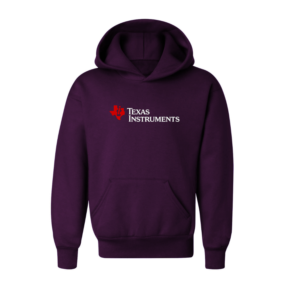 Youth  Texas Instruments Logo  Pullover Hoodie