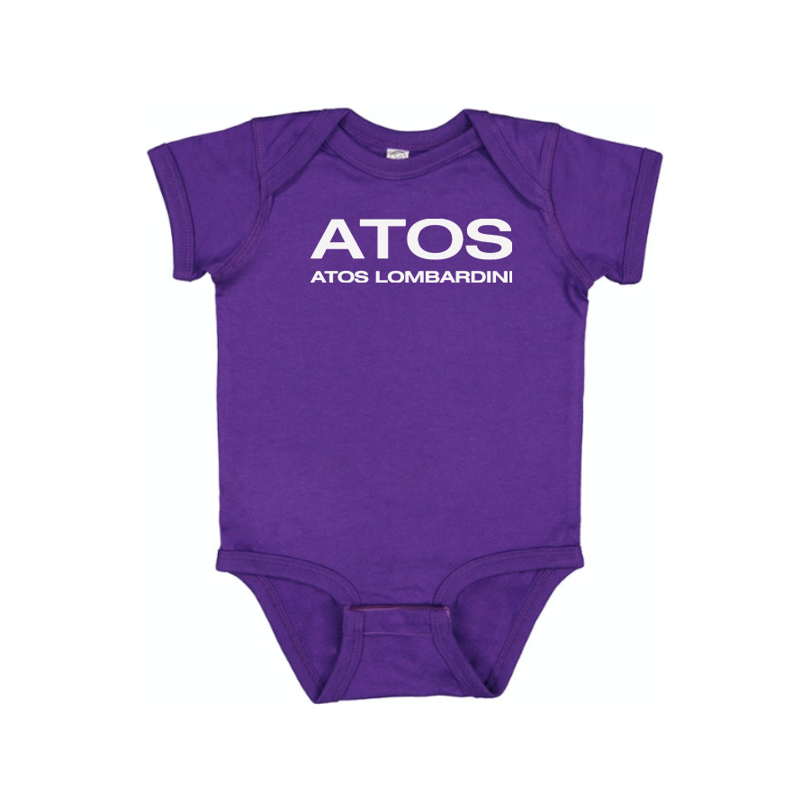 Atos Lombardini  Logo Baby Onesie Romper